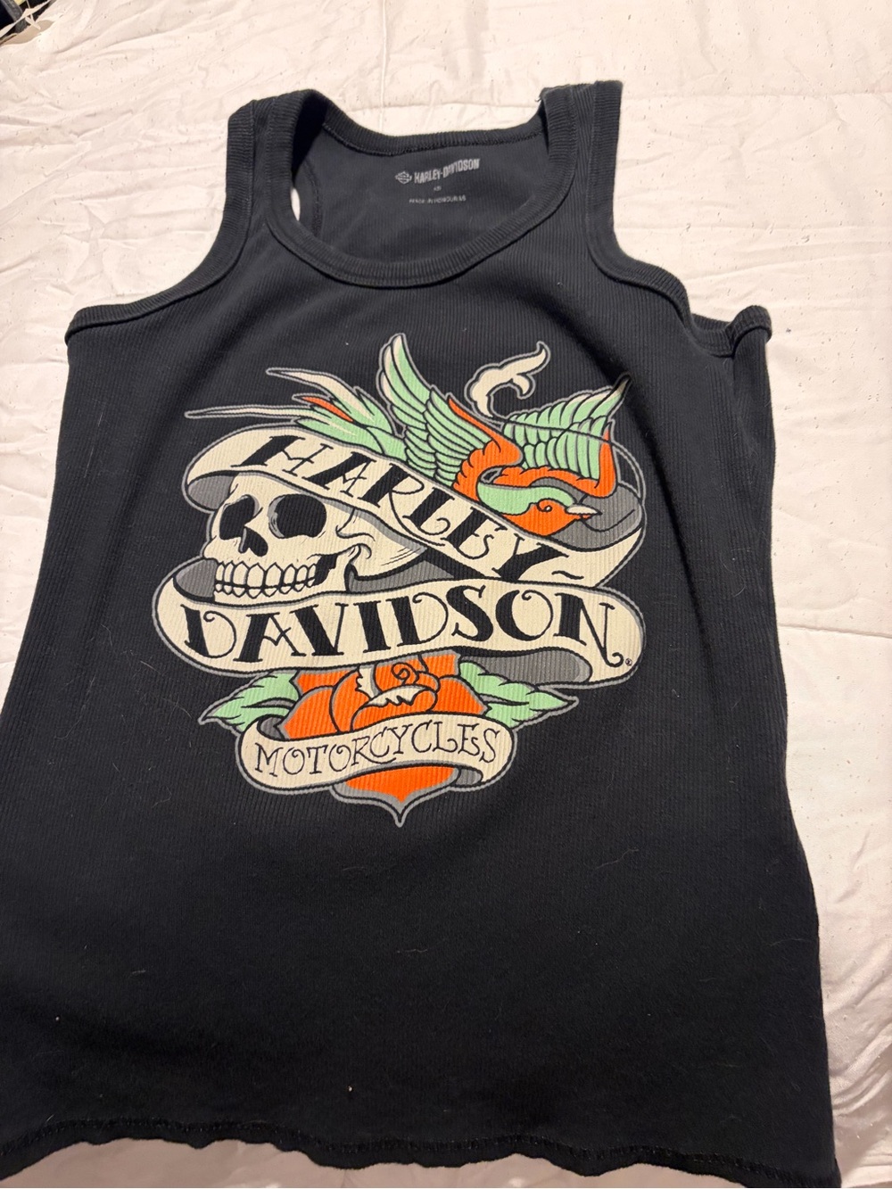Harley-Davidson Women’s Black Graphic Tank Tops and T’s